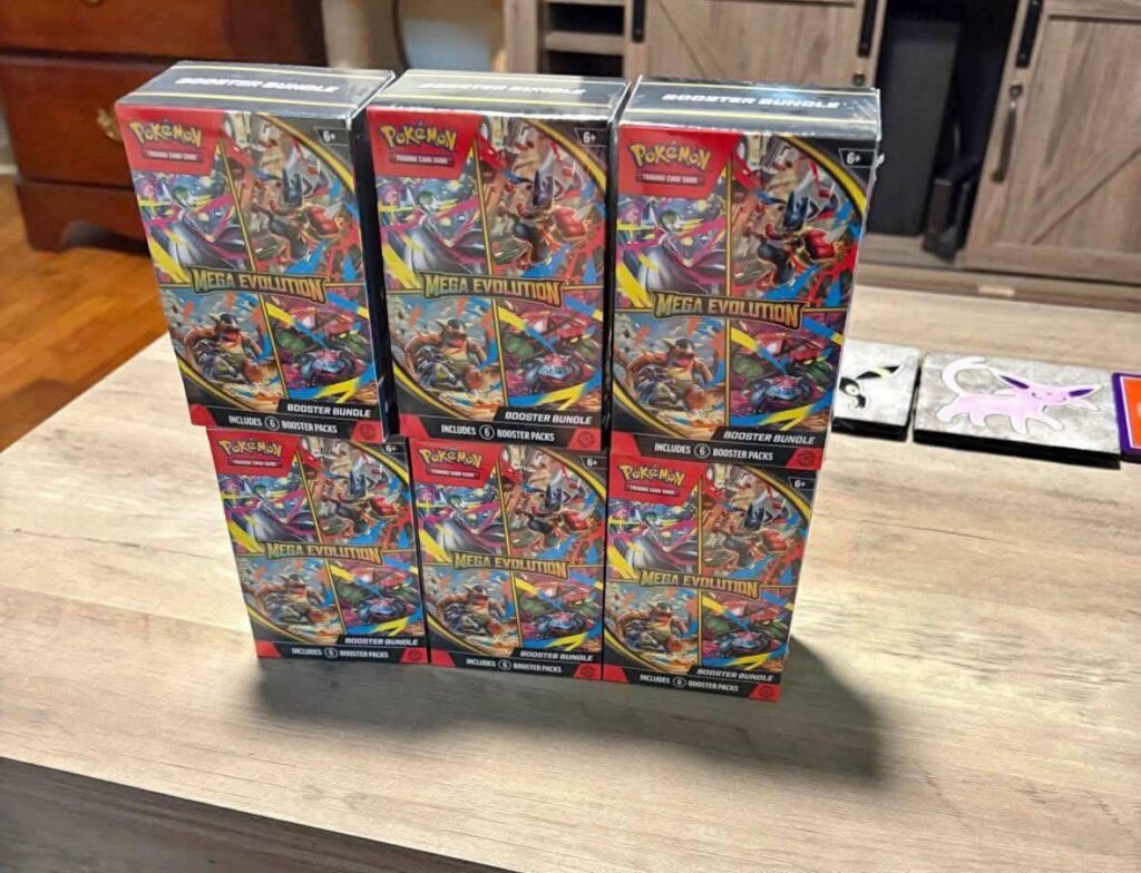Mega evolution booster bundle