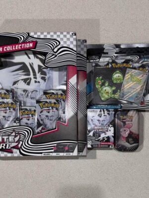 White Flare Binder Collection